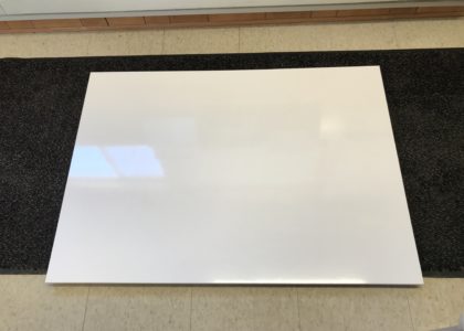 Frameless Whiteboard 30d x 42w