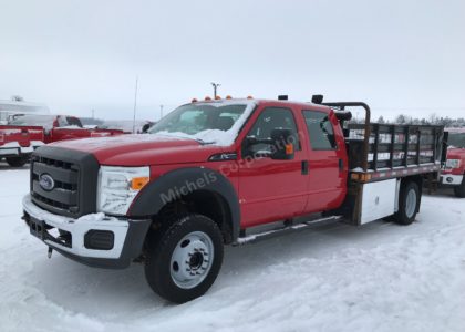 2014 Ford F450XL Crew Cab Stakebed