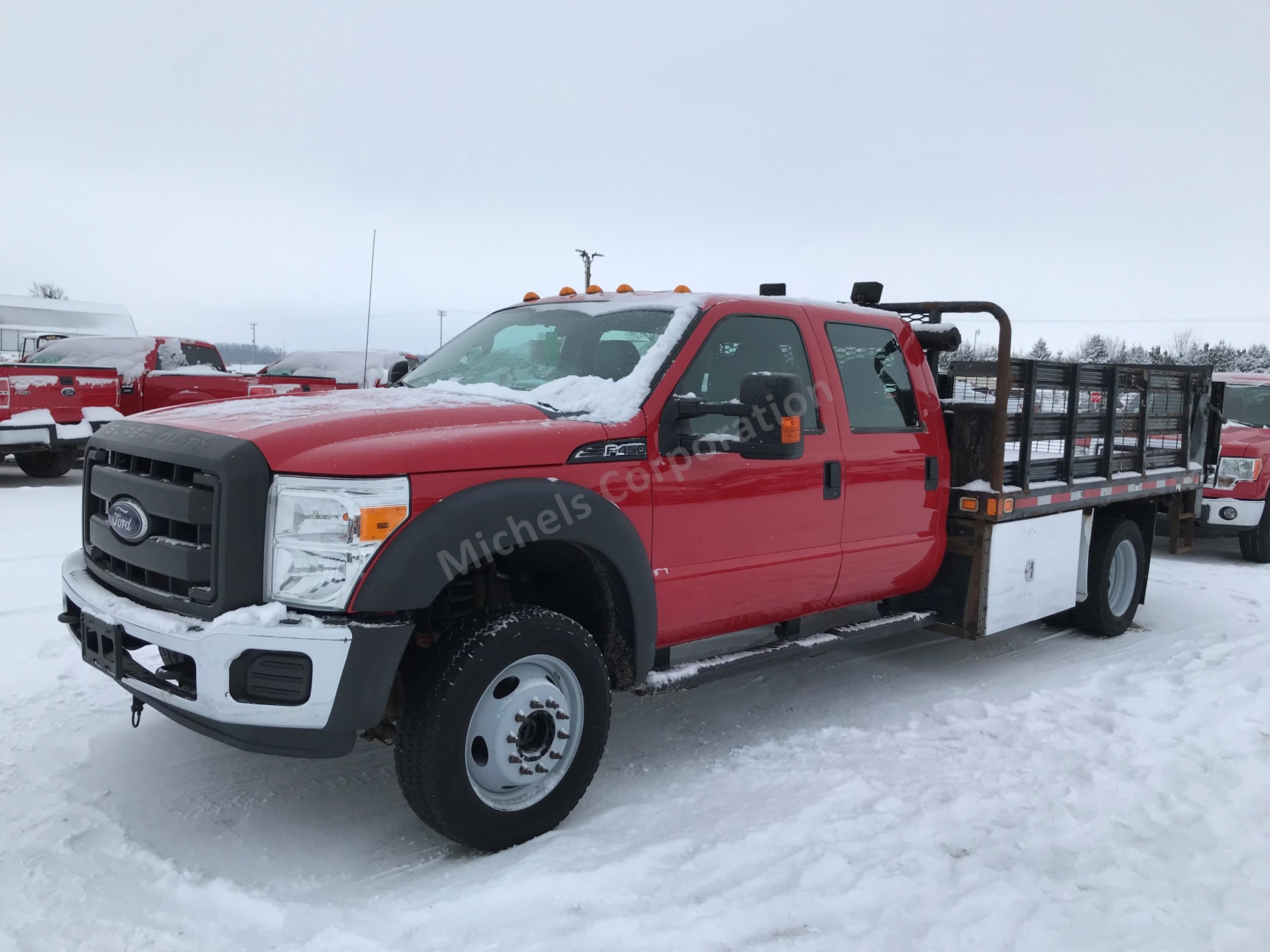 2014 Ford F450XL Crew Cab Stakebed