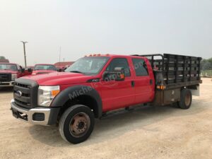 2013 Ford F450XL Crew Cab Stakebed